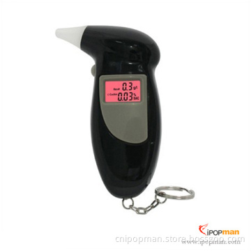 CE RoHS Alcohol Tester Breathalyzer Alcohol Detector With Backlight & 5 Mouthpieces